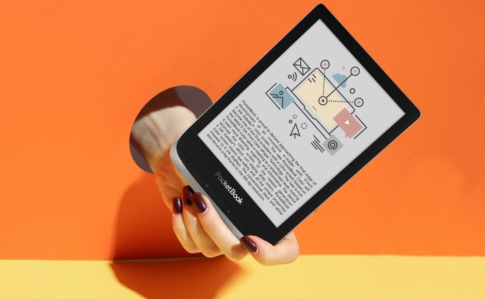 PocketBook Color – la conocida marca suiza lanzará un nuevo dispositivo de lectura digital con pantalla de tinta electrónica a color