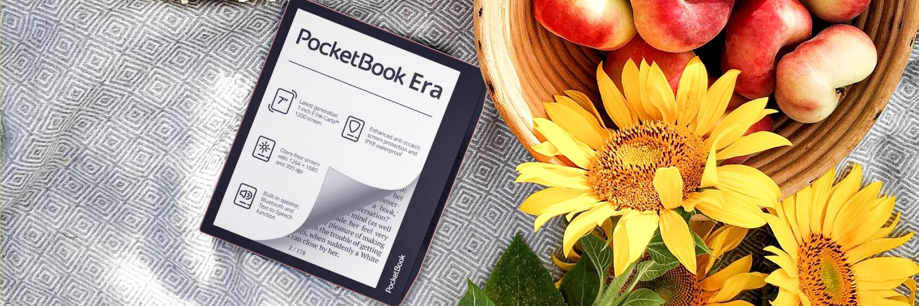 PocketBook Era está por fin a la venta: conoce el nuevo lector electrónico de 7 pulgadas con altavoz integrado