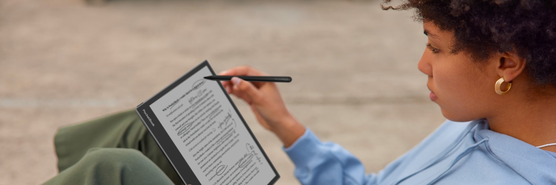PocketBook InkPad Eo: potente dispositivo de notas electrónicas de 10.3 pulgadas con pantalla a color E Ink Kaleido 3 