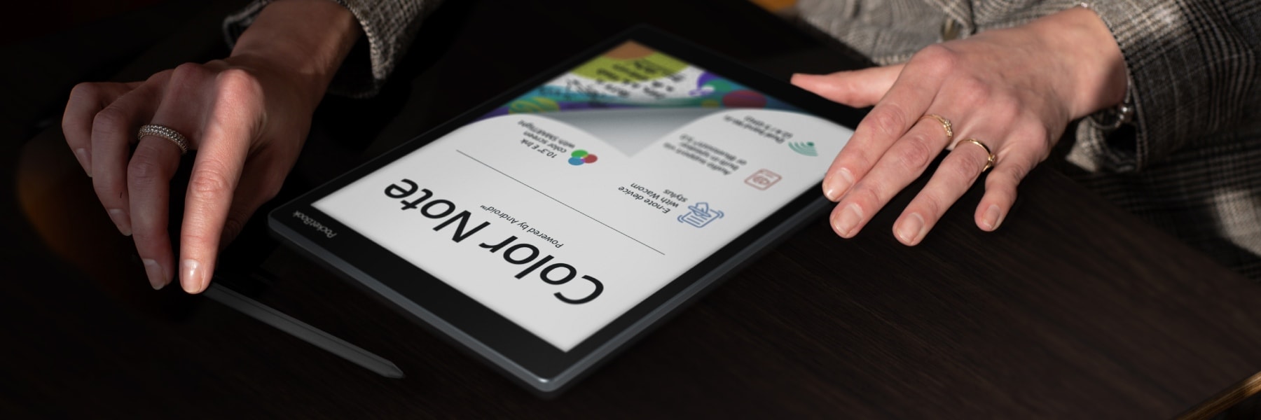 PocketBook Color Note: toma notas en color sin problemas en una gran pantalla E Ink Kaleido 3