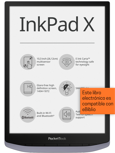 El PocketBook InkPad X amplía el horizonte lector