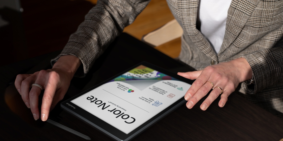 PocketBook Color Note: toma notas en color sin problemas en una gran pantalla E Ink Kaleido 3